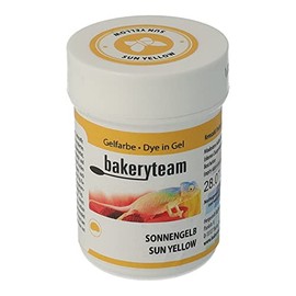 bakeryteam Food Colouring Icing Colour Gel Colour Sun Yellow 35 g, bakeryteam Food Colouring Icing Colour Gel Colour 35 g