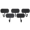 Home Decorators Collection 5 Numbered Black Cast Iron Look Coat