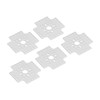 5pcs Hole Pattern Brackets Aluminum Alloy Holes Grid Plates for