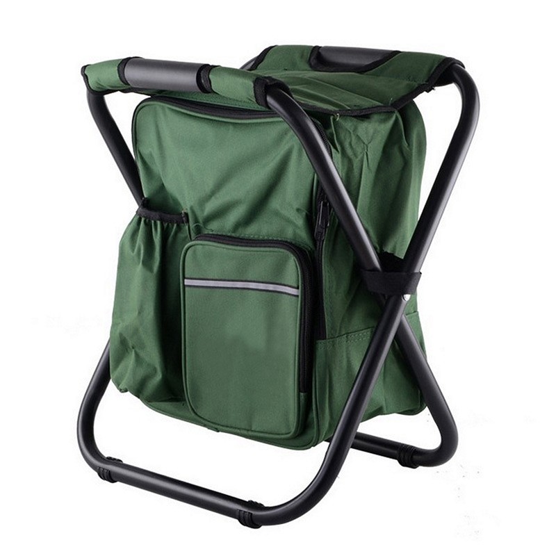 Portable Ice Chair Cooling Seat Ice Stool Foldable Insulated Ice