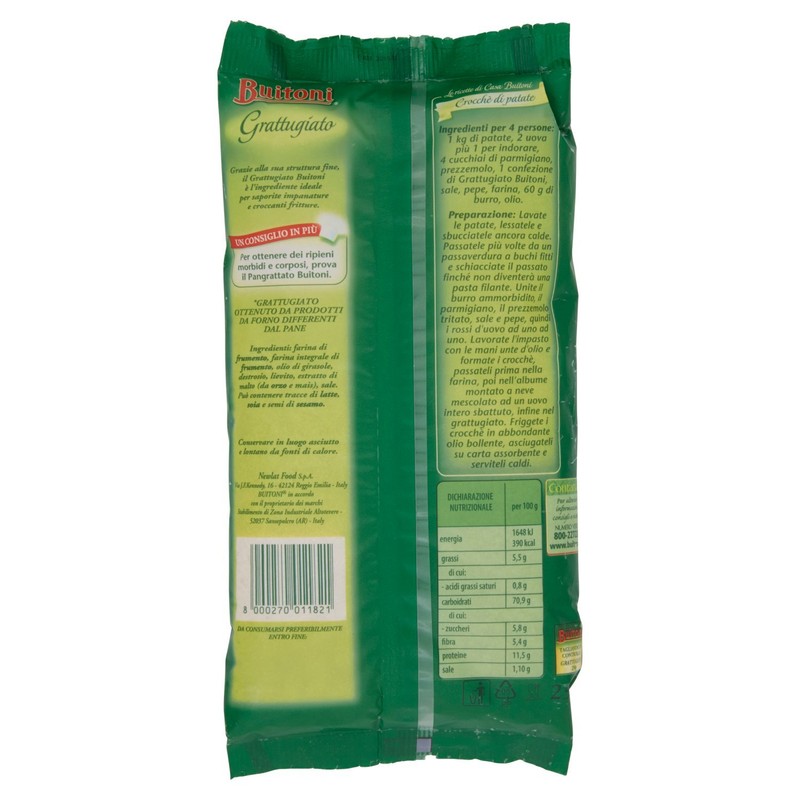 Buitoni Pane Grattugiato Gr.250