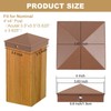 WOPPLXY 4 Pack 4x4 Aluminum Pyramid Post Caps Cover for