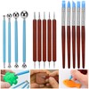 Blisstime 42pcs Pottery Tools, Clay Tools, Sculpting Tools, Pottery Kit,