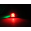 Marine Boat RED and Green Bow LED Navigation Light Waterproof