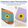 Avery Printable Square Scalloped Labels with Sure Feed Technology, 1-5/8"