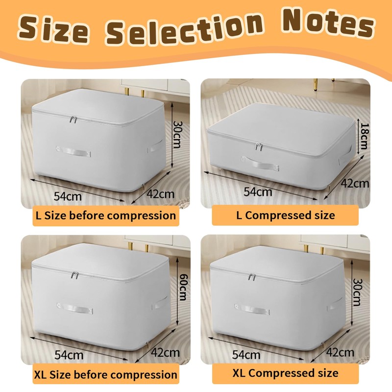 Ultra Space Saving Self Compression Organizer,Compression Storage Bags, Self Compression