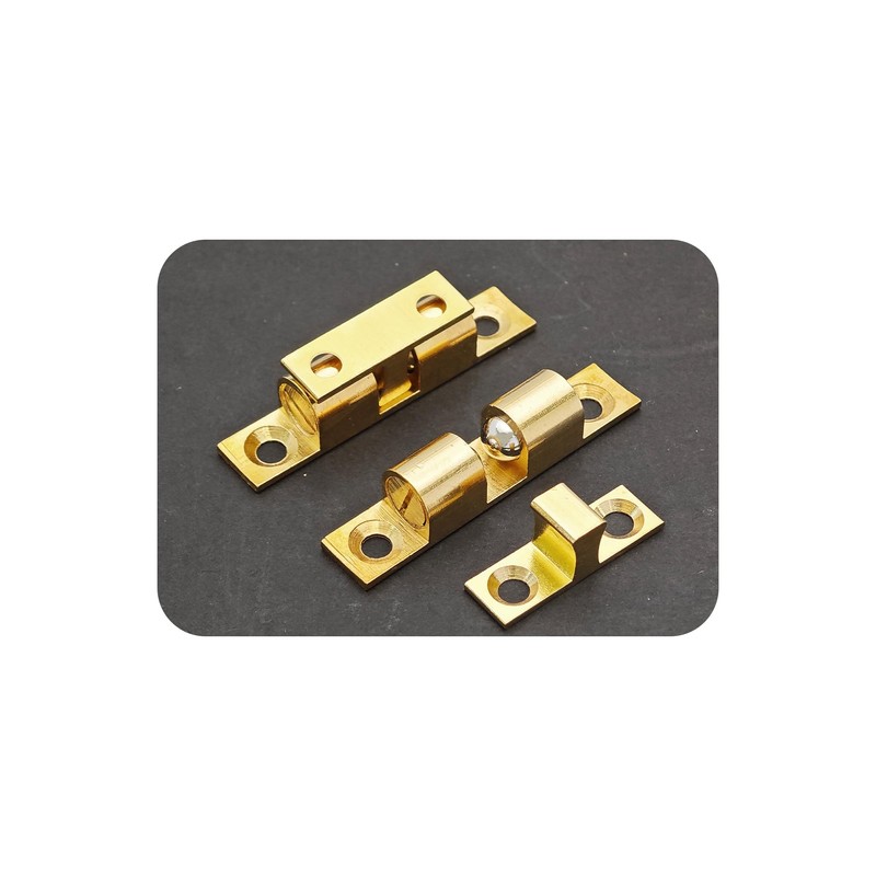 AUXBC 4PCS 50mm/2” Double Ball Tension Roller Catch Latch, Solid