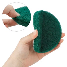 QWORK® Pack of 8 Scouring Pads, Polishing Pads, 125 mm, Grit P240, P400, Water & Oil Resistant, for Round and Random Orbital Sanders