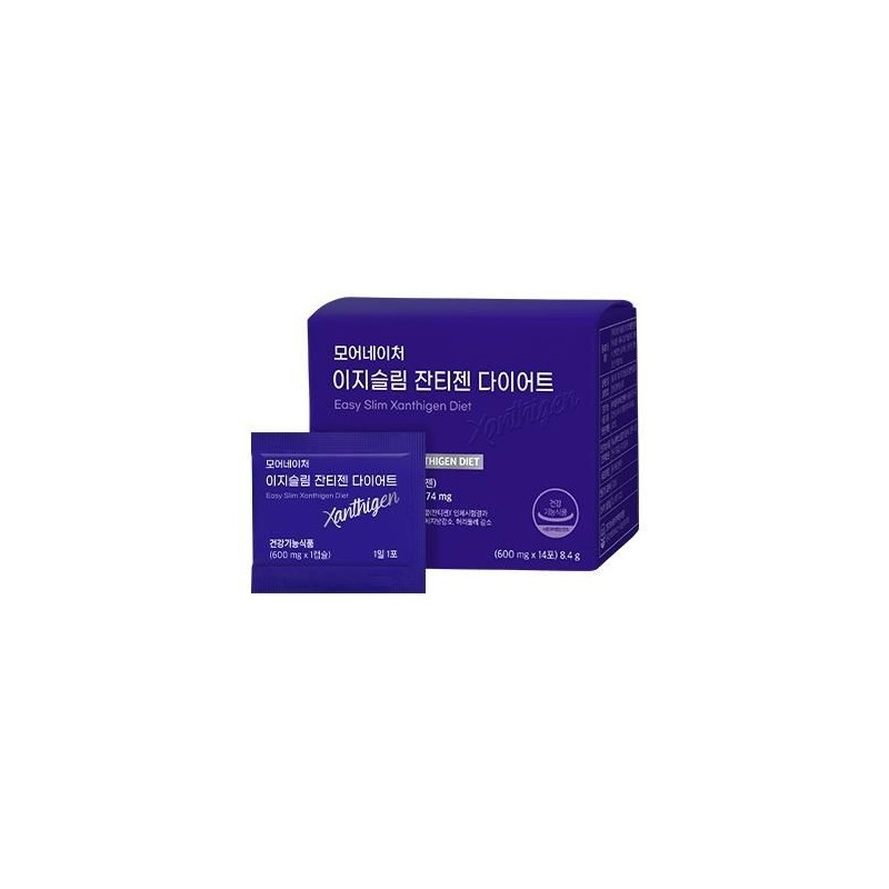 More Nature Easy Slim Xanthigen Diet 600mg 14 packets, 1