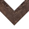 Craig Frames American Barn, Faux Barnwood Picture Frame, Brown Oak,