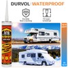 Durvol Pro Flex RV Roof Flexible Sealant Caulking Pack-4 Clear