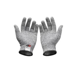 Cut Resistant Glove Level 5 Protection Safety Stainless Steel Cut Proof Stab Resistant Wire Metal Mesh Butcher Glove for Oyster Shucking,Fish Fillet Processing,Mandolin Slicing,Meat Cutting