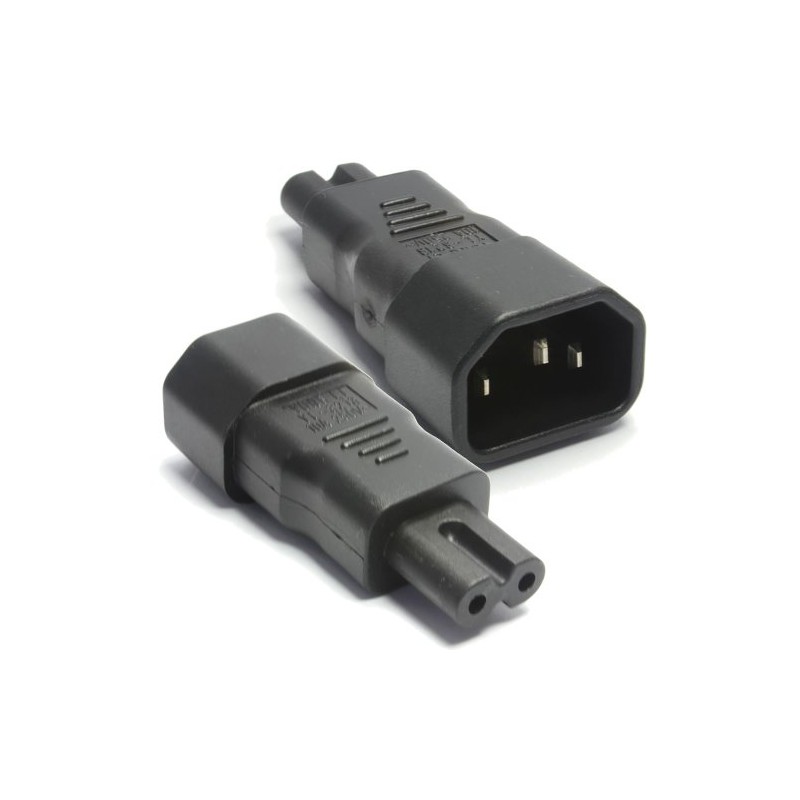 kenable IEC C14 Male Pins to Figure of 8 Eight