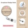 Speech Therapy Badge Reel, Speech Therapist Badge Clip, SLP Badge