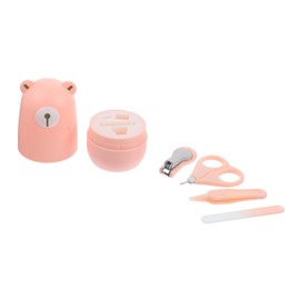 Alasum Baby Nail Trimmer Set 4-in-1 Manicure Set Nail Clippers Baby Nail Care Kit Mini Nail Polisher for Toddlers