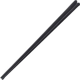 Fukui Craft Chopsticks SPS Resin Chopsticks Made in Japan Dishwasher Safe Ebisu Square Chopsticks Black 8.7 inches (22.2 cm)