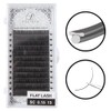 FELICIA Flat Lash Matte Eyelash Extensions Ultra Soft Single Matsueku