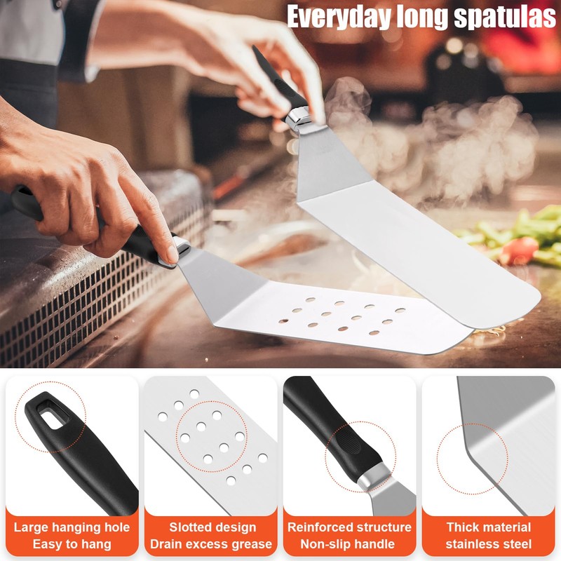 RINPIR 42pcs Griddle Accessories Kit for Blackstone, Flat Top Grill