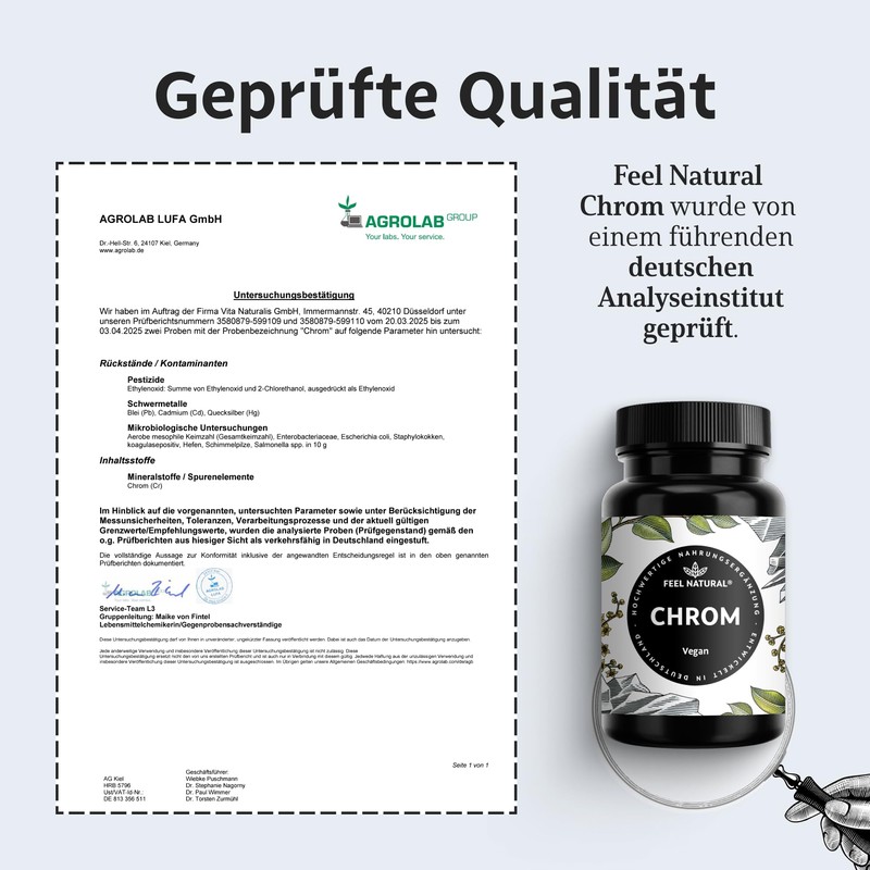 Chromium Picolinate - 365 Pieces Annual Supply - High Dose