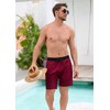SILKWORLD Mens Swim Trunks Quick Dry Bathing Suit with Zip