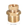 sourcing map Air Compressor G1/4 Male Thread Water Drain Valve