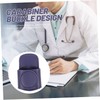 TEHAUX Stethoscope Holder Clip for Nurses Doctors Pu Leather Waist