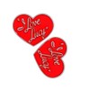 EnigmaGlow I Love Lucy Brooch Pins Badge for Women Men