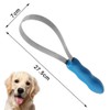 HYMUUNI Dual-Sided Shedding Blade Dual-Sided Dog Shedding Blade Dog Deshedding