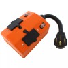 AC WORKS® 1.5ft NEMA 14-50 50A RV/ Generator Plug to
