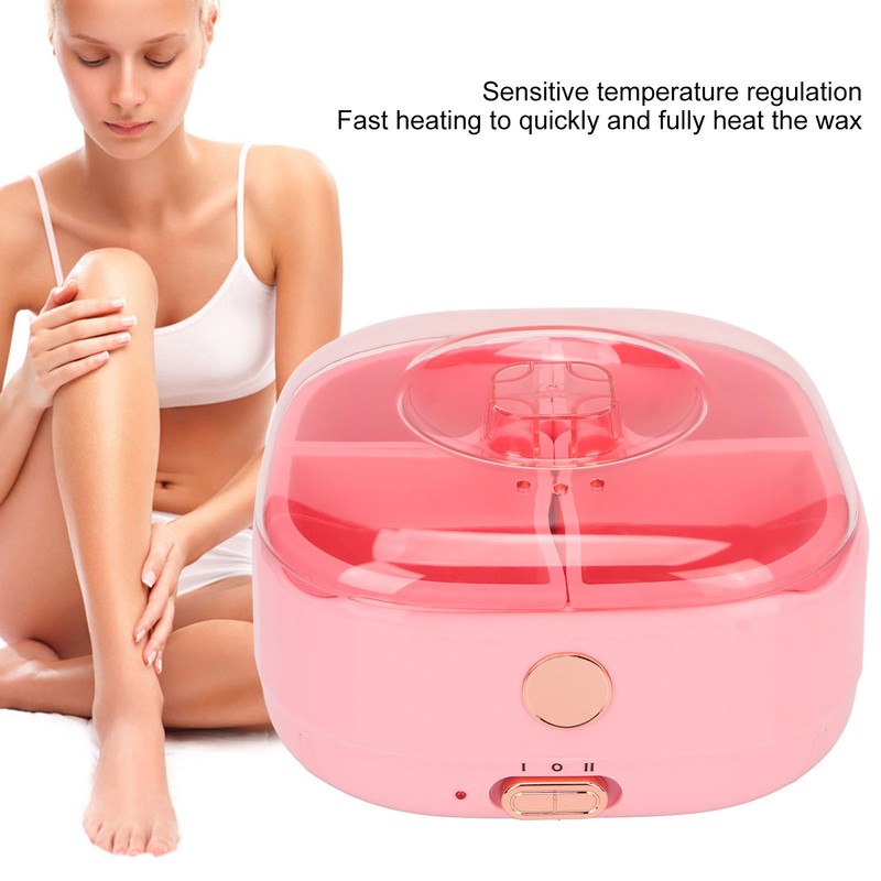 Wax Heating Machine Clear Cover Temperature Control Soft Silicone Wax