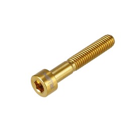 VGEBY Gold Hex Tapered Stem Bolt (M6-35) for Road Bike, Motorcycle & Automotive