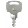 Replacement Key for Sentry Safe/Schwab 008