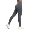 Aoxjox Seamless Scrunch Legging for Women Asset Tummy Control Workout