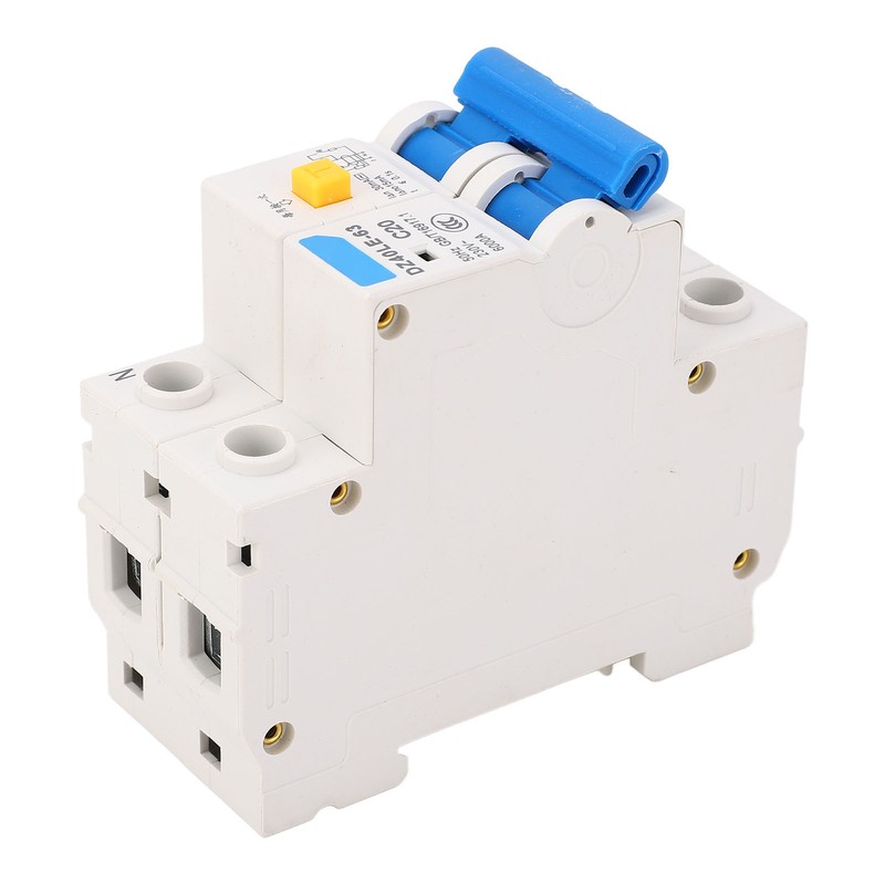 Air Circuit Breaker with Leakage Protector Dual Handle DIN Rail