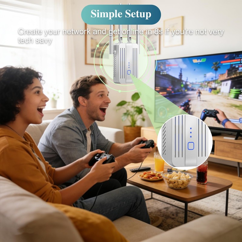WiFi Extender Signal Booster for Home: 2026 Internet Repeater Long