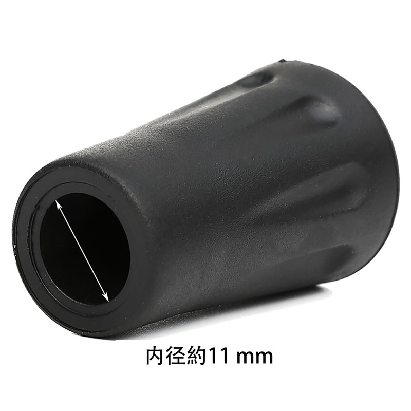 LeTradeJP Trekking Pole Cap, 4 Rubber Cap, Replacement Protection, Rubber