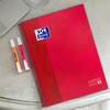 Oxford 368582 - Red microperforated notepad A4 size 80 sheets
