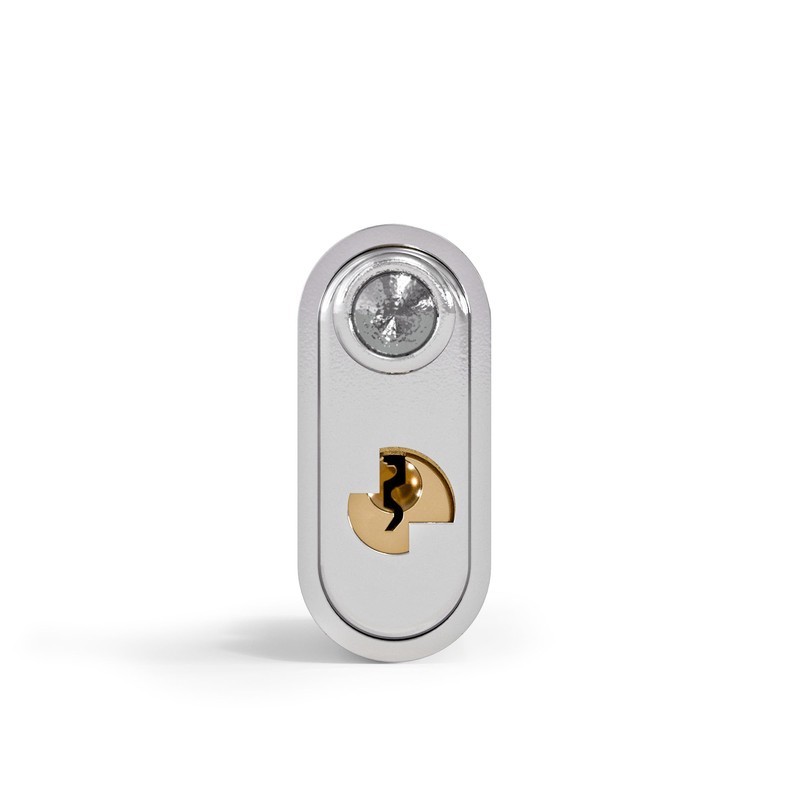 Viro 4125 Panzer 2 Rods, 78 mm Base, Chrome-Plated