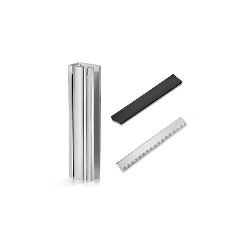 3" Shower Door Magnet Latch Replacement (with Metal Strike and