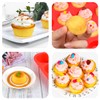 CAKETIME Silicone Muffin Pan, Mini Muffin Pan, Regular 12 Cups