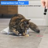 OUMSIS Cat Toys, USB Rechargeable Interactive Cat Mouse Toys, 3