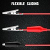 EBOOT 1M Electrical Test Set with Alligator Clips Double-Ended Jumper