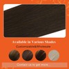 Full Shine U Tip Hair Extensions Darkest Brown Hair Extensions