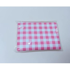 GENERALCARE Picnic Blanket, 80 x 80 inches, Waterproof Foldable, Gingham Pattern (Red)
