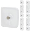SOVNSG Adhesive Picture Hooks, 15 Pcs, 33 lbs Max Load