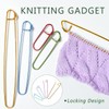 SYEYCW 24 Pcs Stitch Holder Set, Knitting Accessories, Stitch Holders