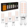 BAOMING G9 LED Bulb Dimmable 3W, 40 Watt T4 G9