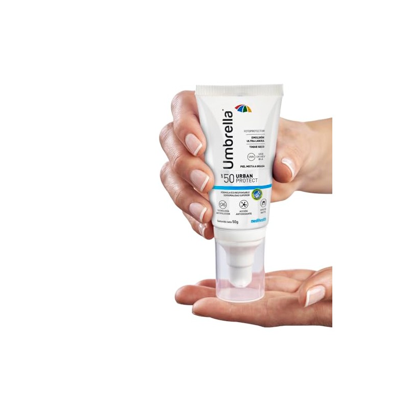 Umbrella Urban Protect SPF-50+ | Textura Ligera | Protector Solar