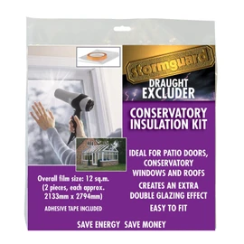 Stormguard 11SR06612SQ 12Sq m Conservatory Glazing Window Insulation Film