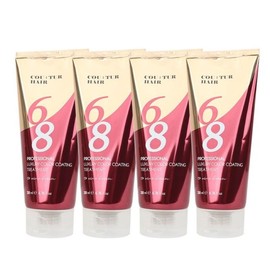 (4 Pieces) Couture Hair Color Coating Treatment Wine Brown 200ml / (4개)꾸띄르헤어 컬러코팅 트리트 와인브라운 200ml